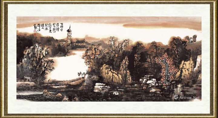 赵文江_落日更见渔樵人