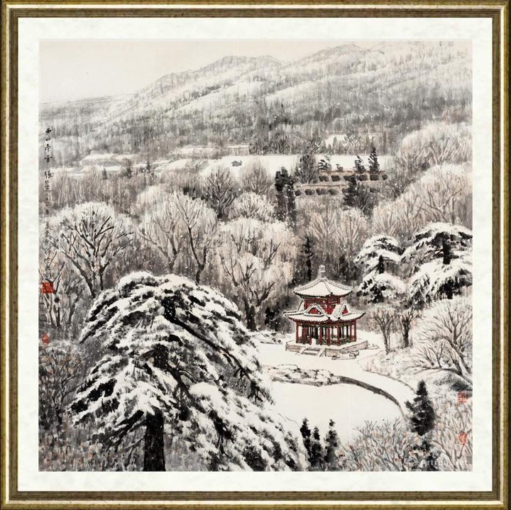 张仁芝_西山冬雪
