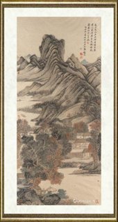 张榕山_静幽山水图