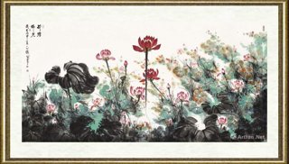 沈威峰_荷塘佛光