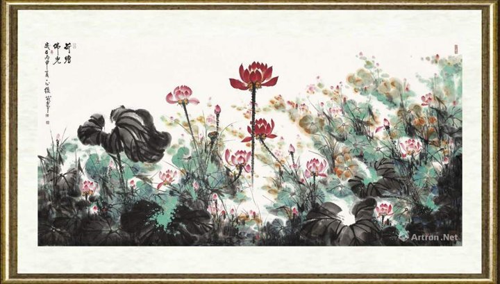 沈威峰_荷塘佛光