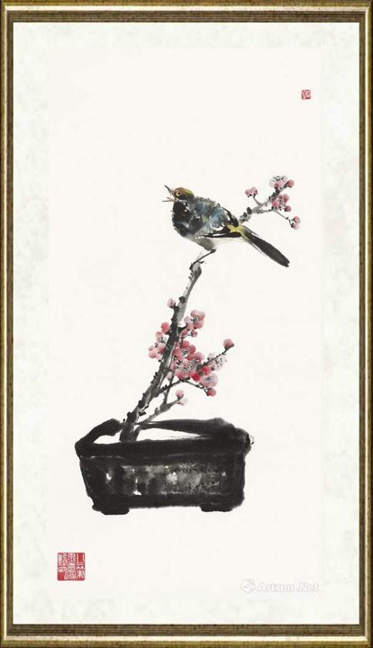 沈威峰_鸣春图