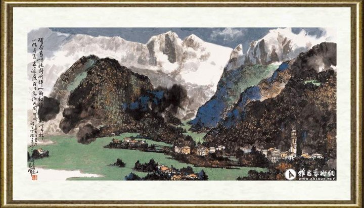 雷正民_雪峰下的小镇