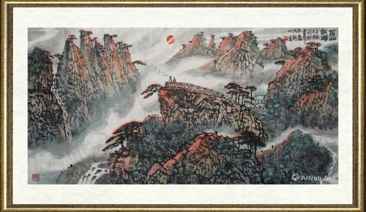 张松_黄山朝晖1