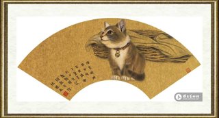 罗玉鑫_金板系列《闲观花阴》