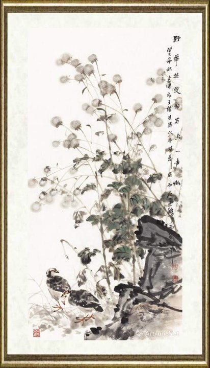 魏金修_野花丛发好