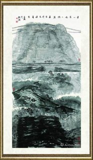 高泉强_青山岧峣入烟霞