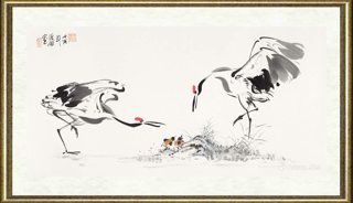 鲁晓波_《鹤趣》