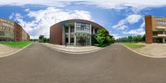 南京中医药大学翰林学院_教学楼门口_1